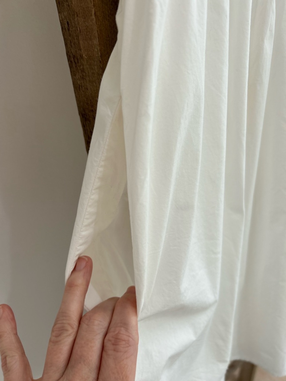 Madewell Annamarie Embroidered Mini Dress White Floral Gingham Puff Sleeve XS - Picture 7 of 13